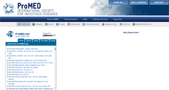 Desktop Screenshot of eafr.promedmail.org