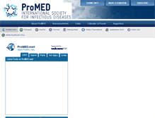 Tablet Screenshot of mbds.promedmail.org